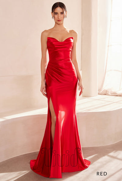 Vivid Dresses Dalia Gown in Red / Reds